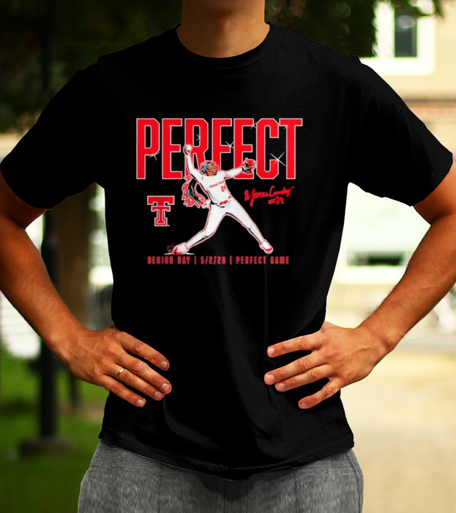 Texas Tech Softball Senior Day Lubbock Perfect Game NiJaree Canady T-Shirt