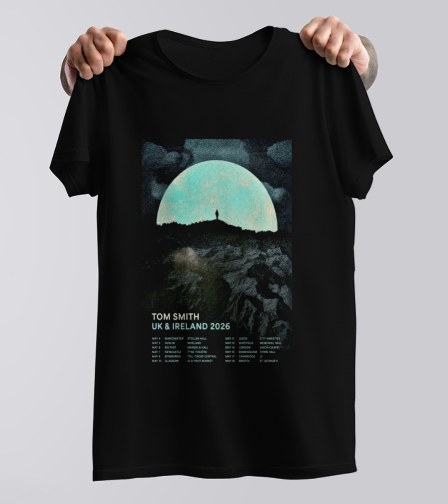 Tom Smith May 05 2026 Dublin Whelan's UK Ireland Tour T-Shirt