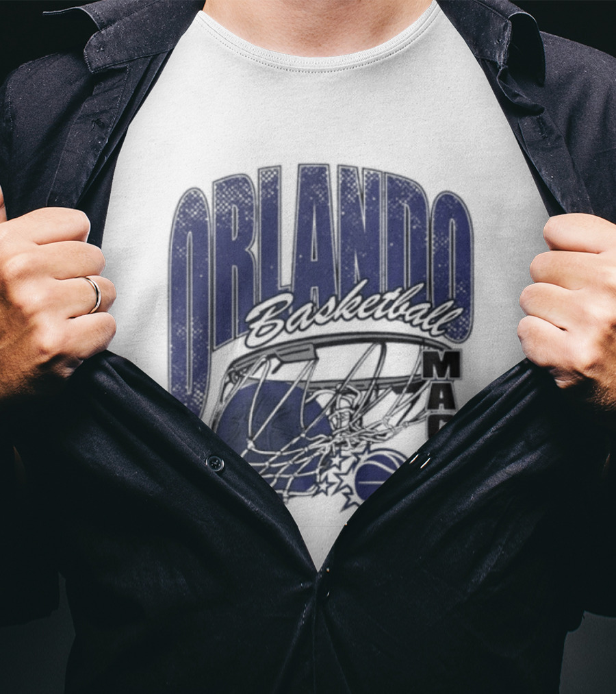 2026 Orlando Magic Basketball Script Swish T-Shirt