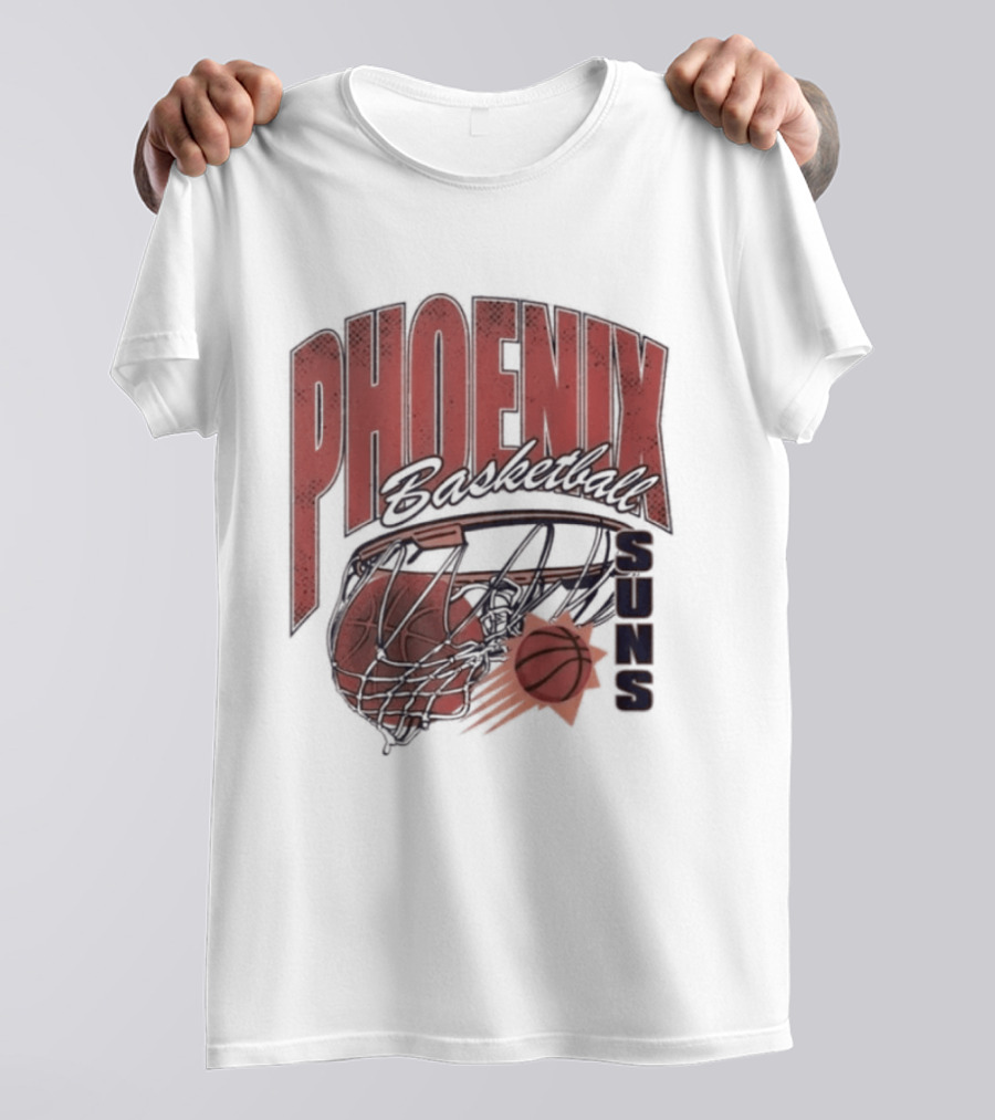 Phoenix Suns Basketball 2026 Swish Script T-Shirt