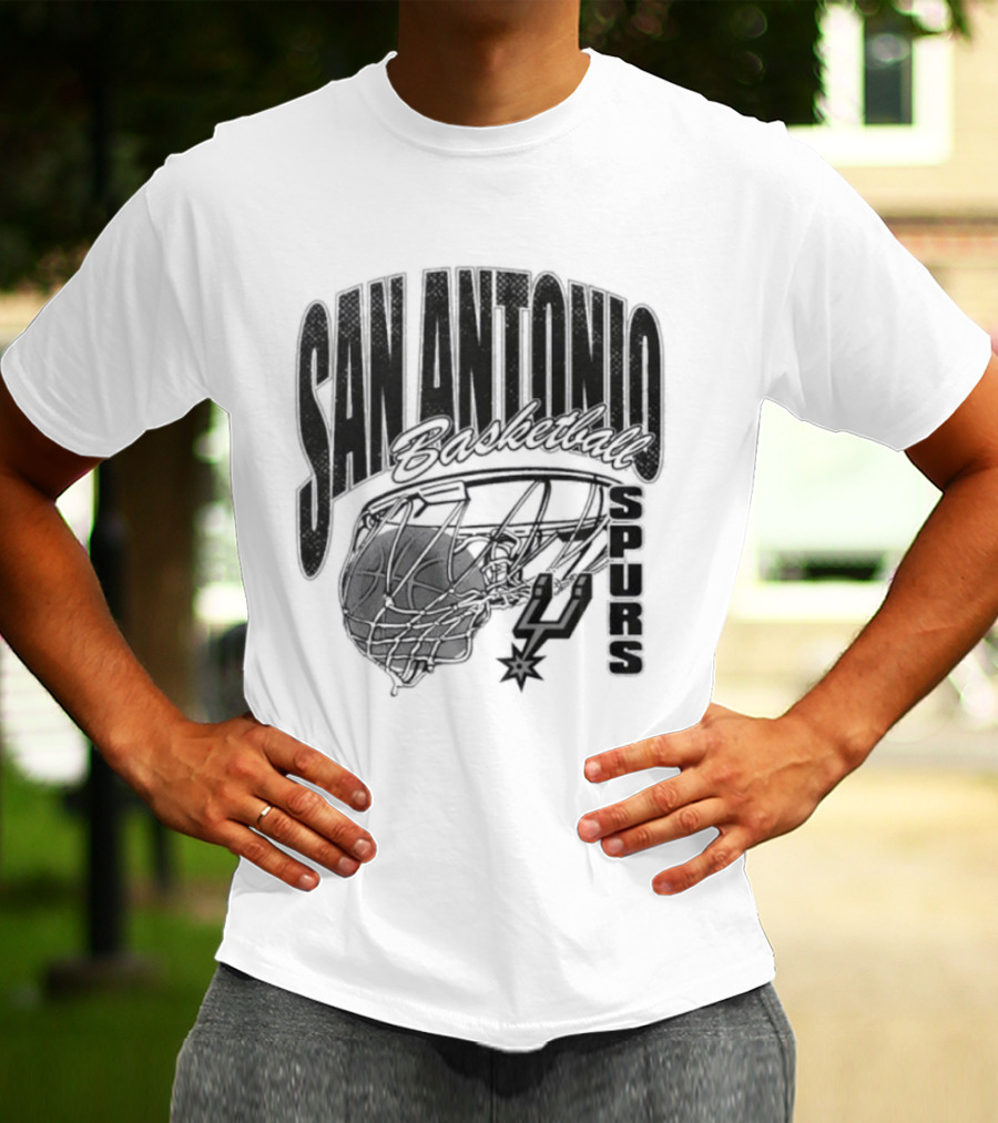 San Antonio Basketball 2026 Spurs Swish T-Shirt