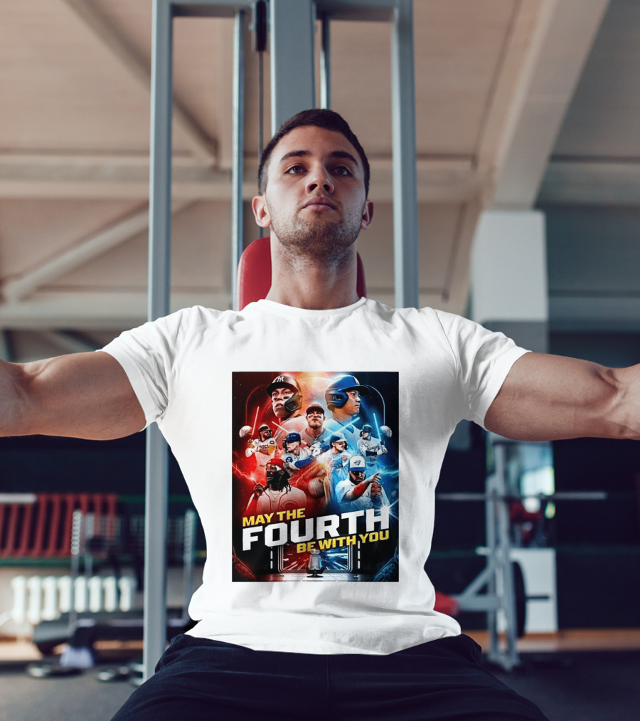 May The Fourth Be With You MLB Star Wars Day 2026 Celebration T-Shirt