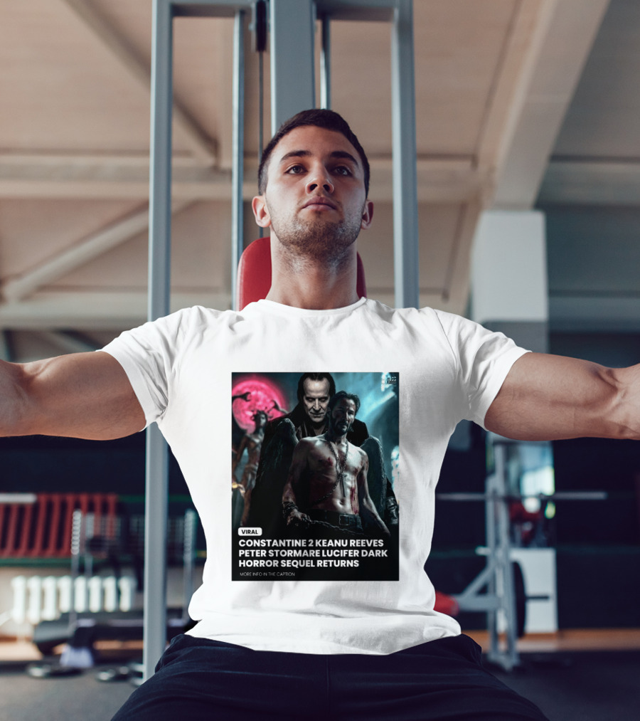 Constantine 2 Keanu Reeves Peter Stormare Lucifer Dark Horror Sequel Returns Viral T-Shirt