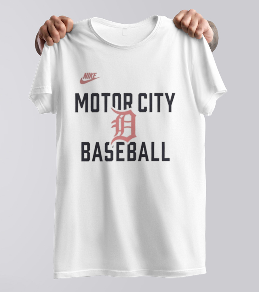 Nike Motor City Detroit Tigers Baseball T-Shirt