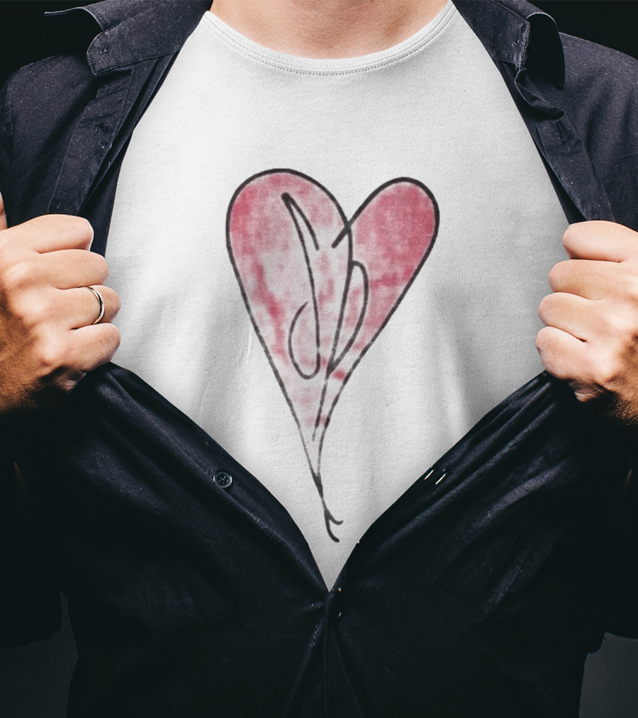 Jaden Mcdaniels JB Heart T-Shirt