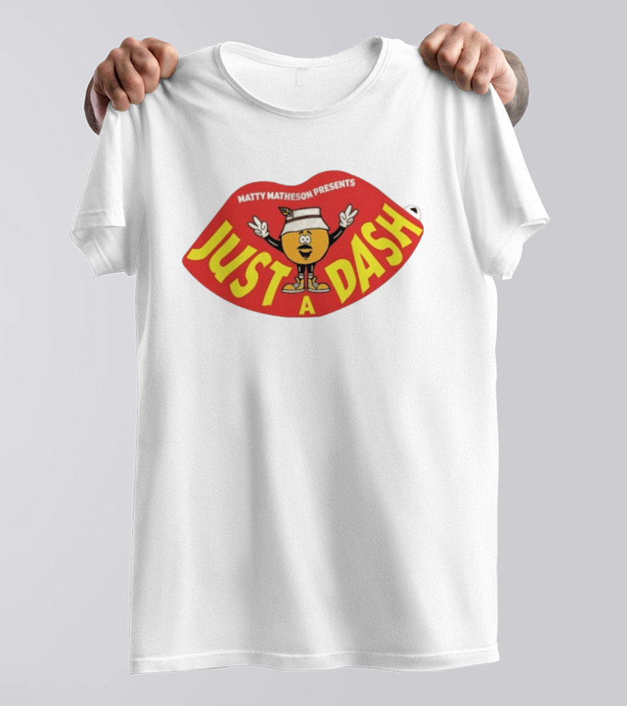 Matty Matheson Presents Just A Dash Lips With Cartoon T-Shirt
