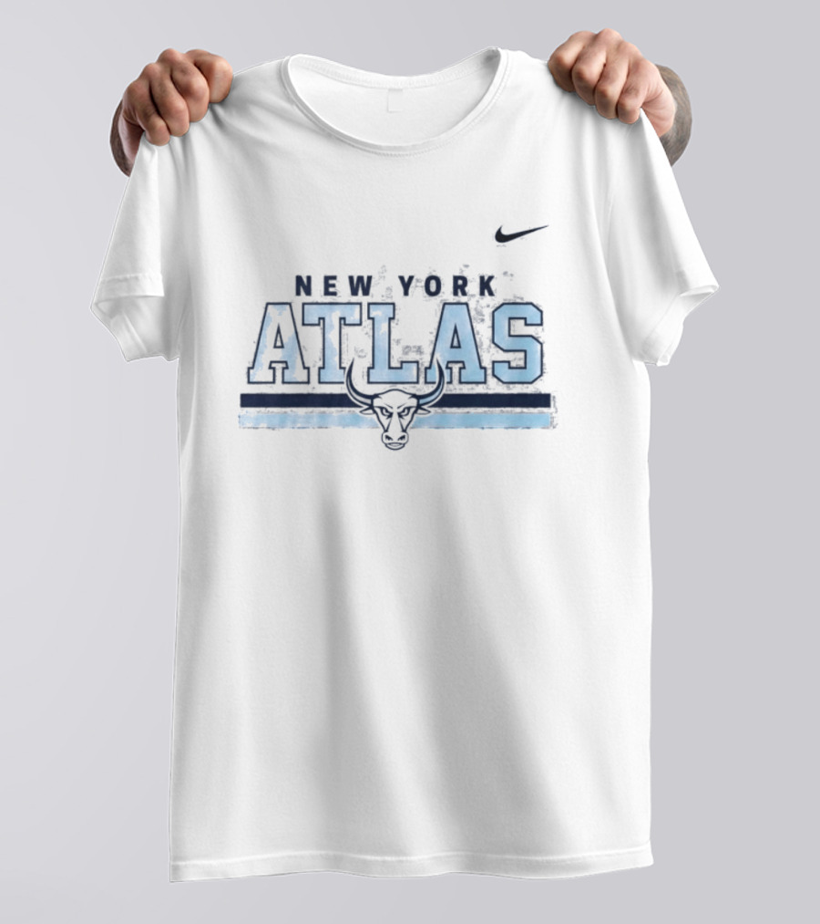 New York Atlas Nike Dri FIT Bull T-Shirt