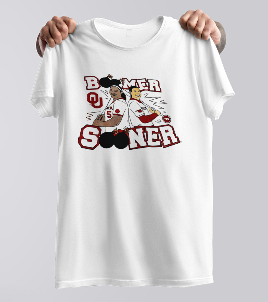 Boomer Sooner Baseball Oklahoma Sooners Players T-Shirt
