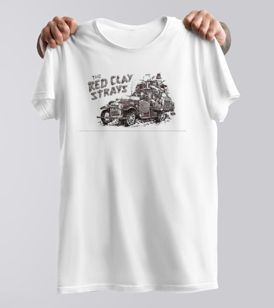 The Red Clay Strays Tour Atlanta GA Nov 13 2026 T-Shirt