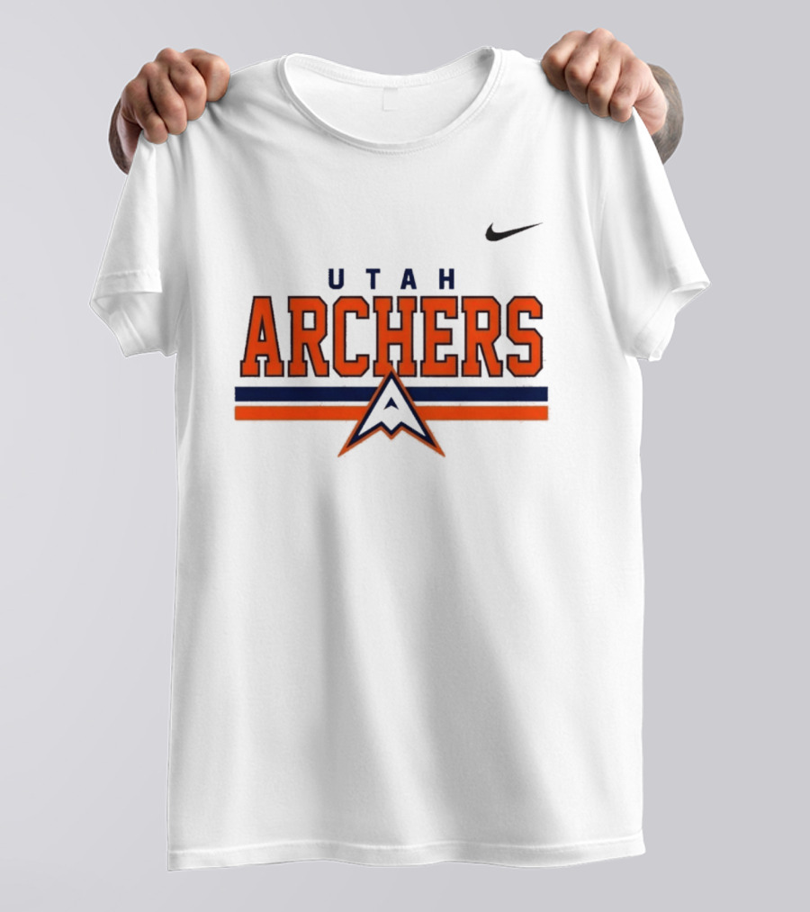 Utah Archers Nike Dri FIT Stripe Authentic Teamwear T-Shirt