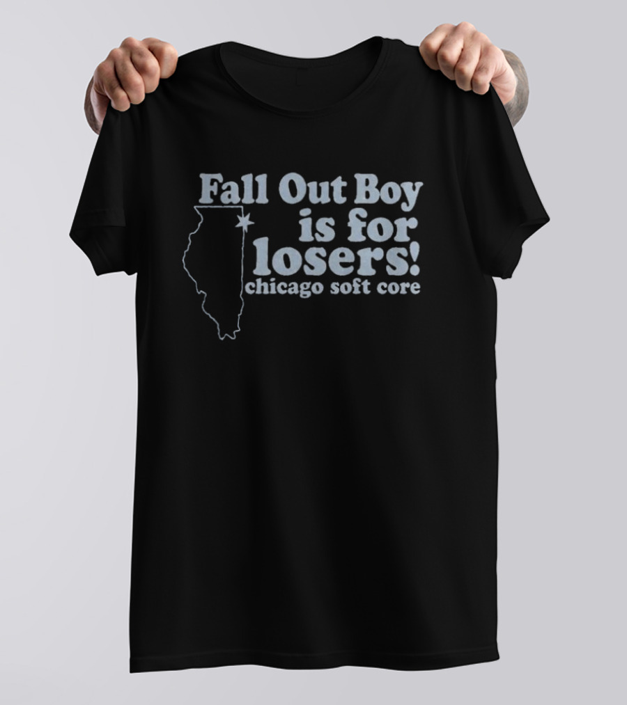 Chicago Soft Core Fall Out Boy Is For Losers T-Shirt