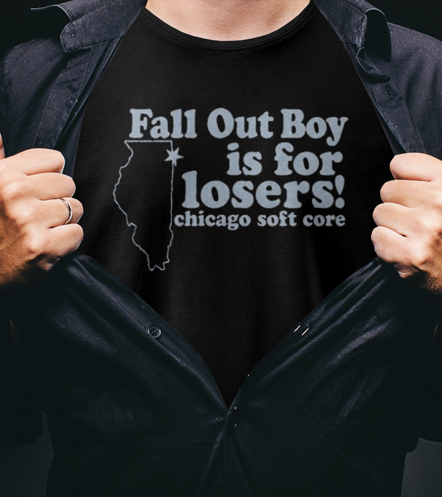 Chicago Soft Core Fall Out Boy Is For Losers T-Shirt