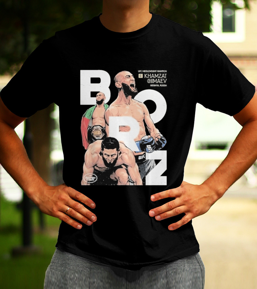 Borz Bardo Craft UFC Khamzat Chimaev T-Shirt