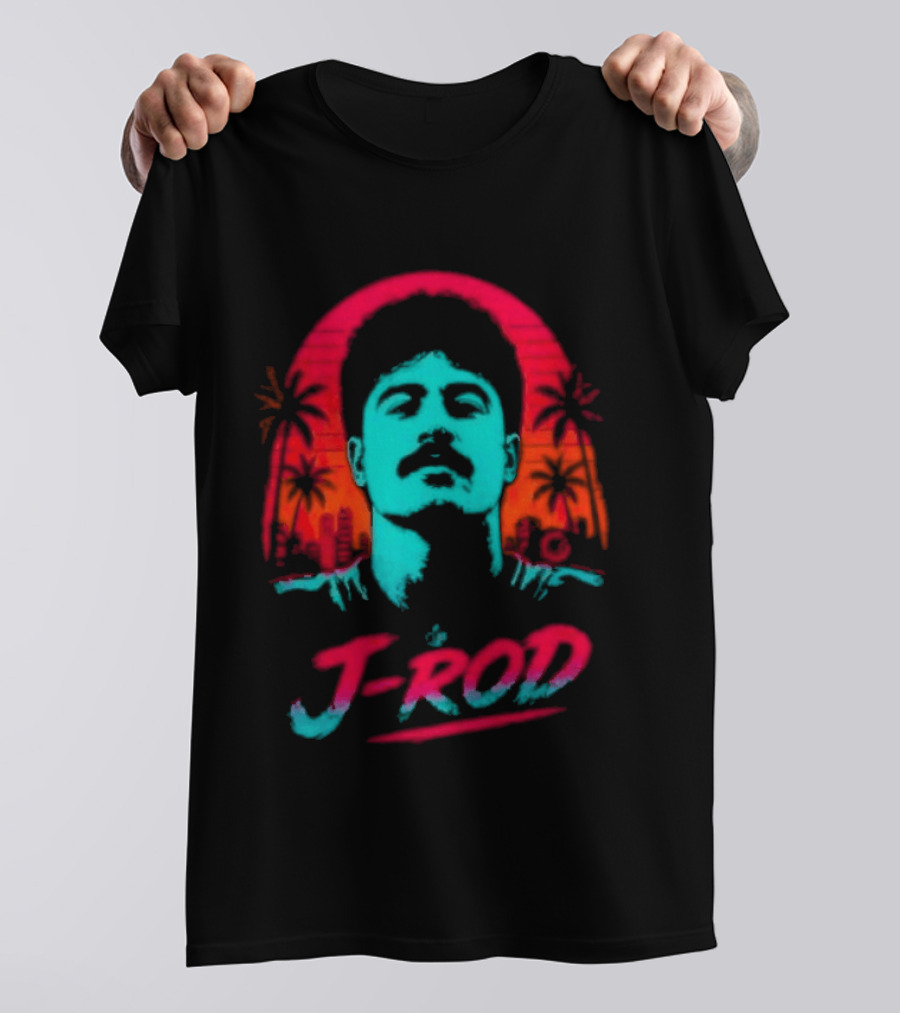 J Rod Sunset Miami Dolphins Jacob Rodriguez T-Shirt