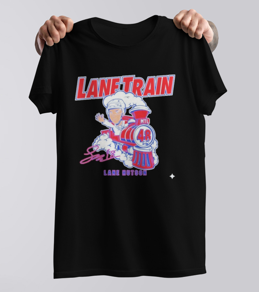 Lane Train MTL 48 Lane Hutson Steam Engine Athlete T-Shirt