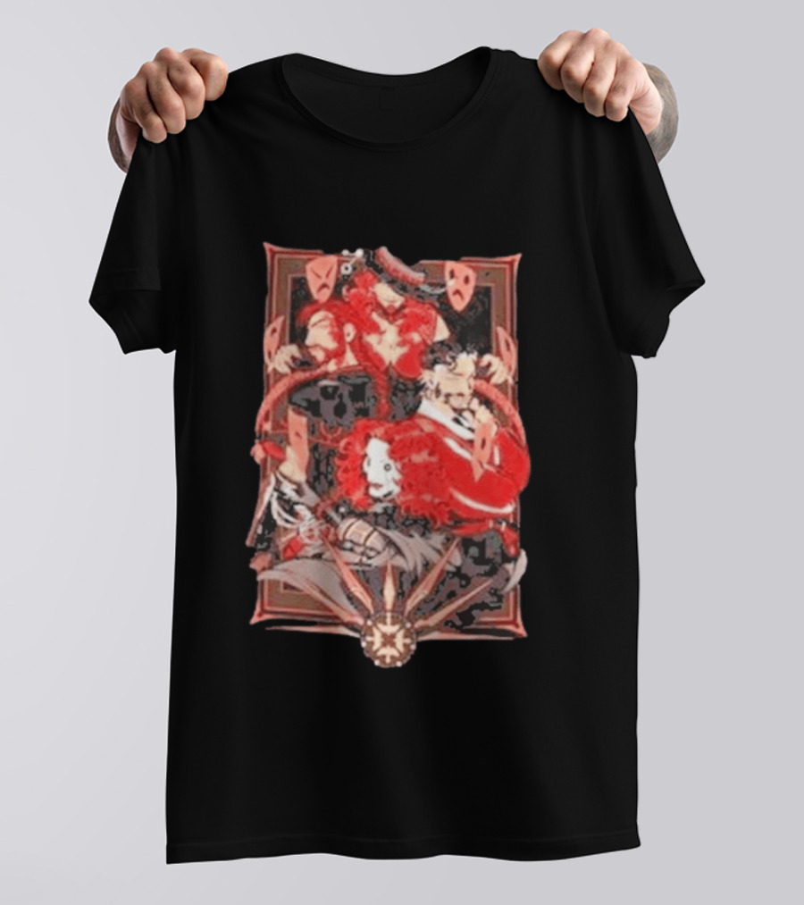 Critical Role Heroes Of Araman Schemers Masked Characters Fantasy T-Shirt