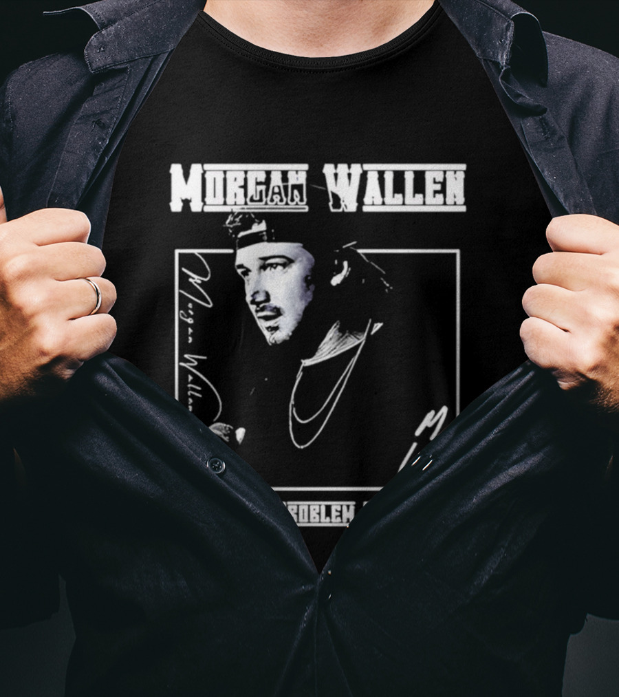 Morgan Wallen Still The Problem Tour 2026 Indianapolis Colts Lucas Oil Stadium T-Shirt