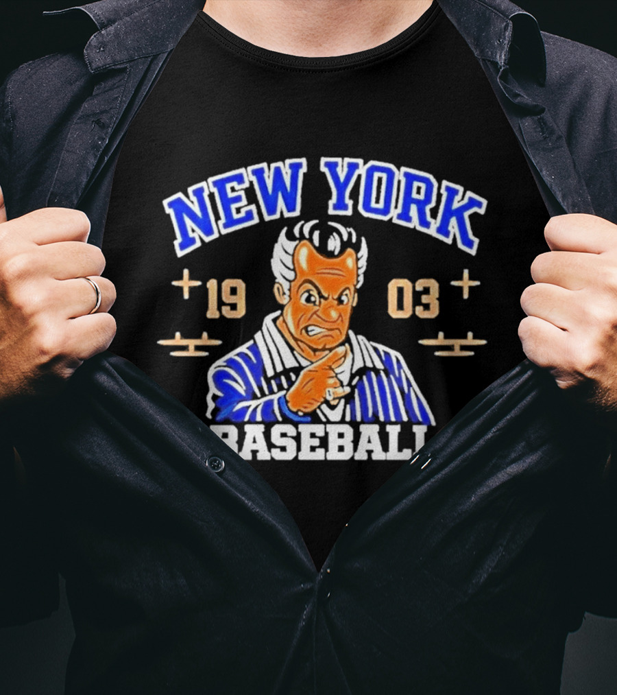New York Baseball 1903 Walnuts The Sopranos Italian T-Shirt