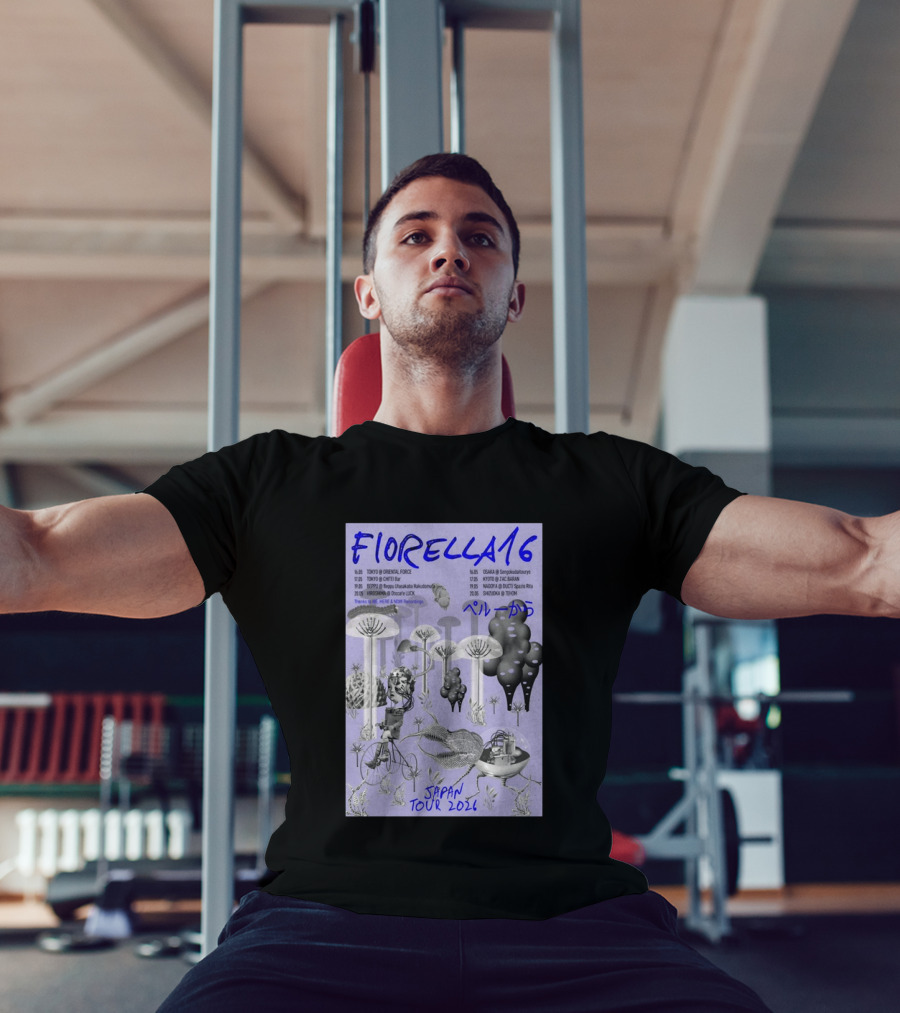 FIORELLA16 Japan Tour 2026 Dates And Locations T-Shirt