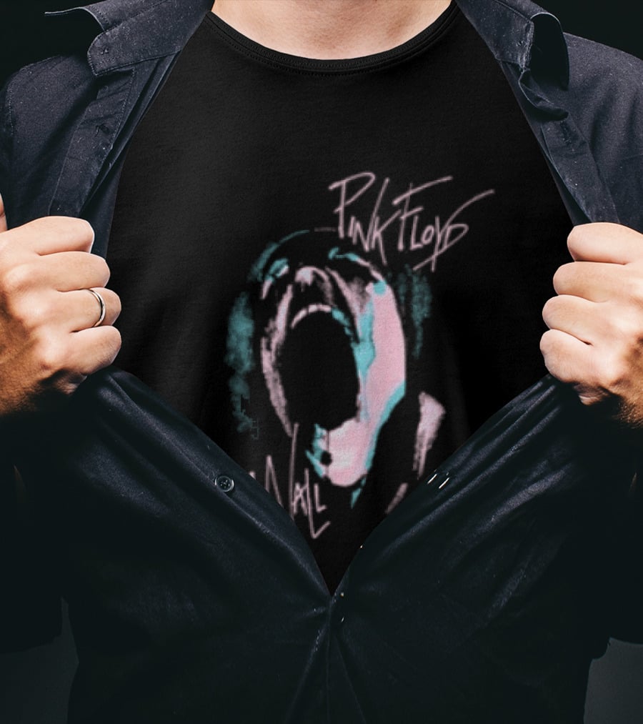 Wyco 1990s Pink Floyd The Wall Vintage Style Psychedelic T-Shirt