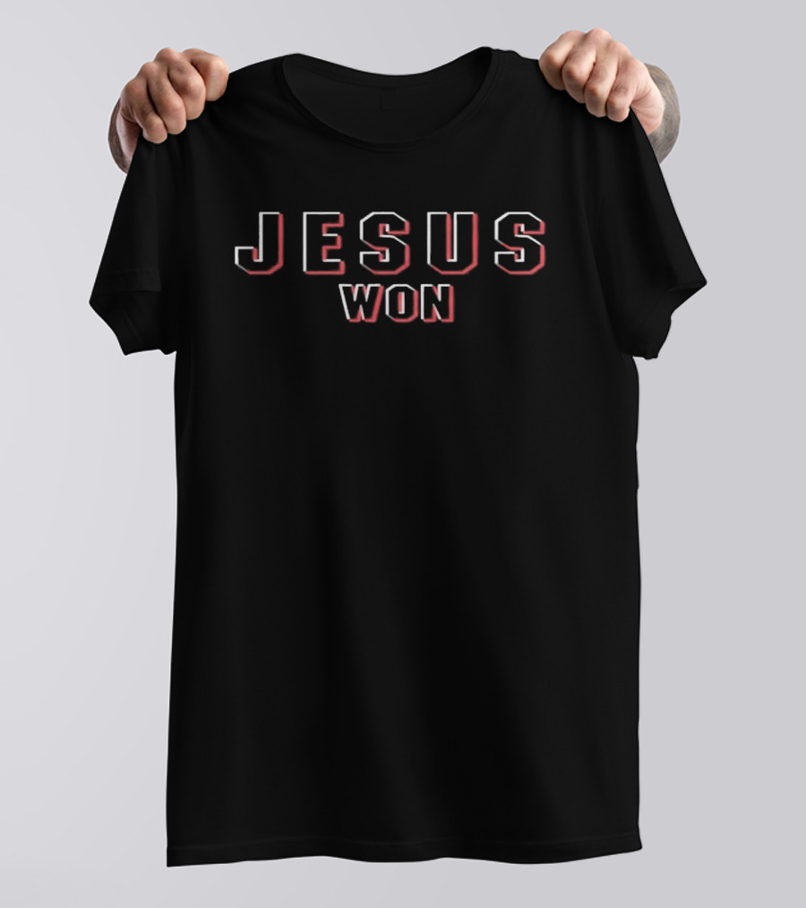 Sal Stewart Jesus Won Reds T-Shirt