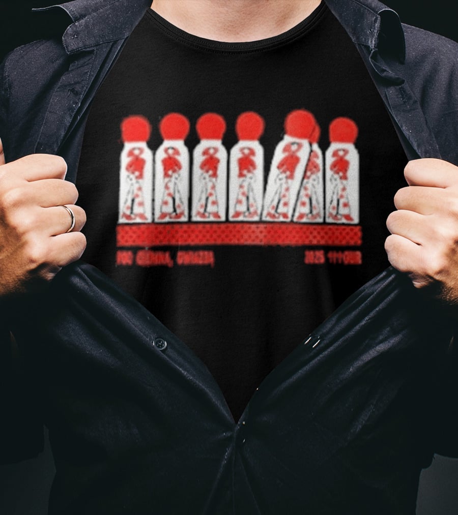 Taco Hemingway 2026 Tour Dates Polska Czerwony Piłka T-Shirt