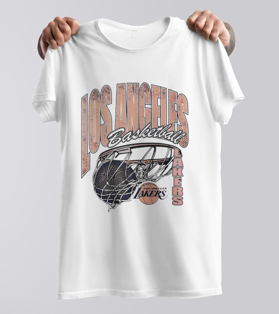 Los Angeles Lakers Basketball Swish T-Shirt