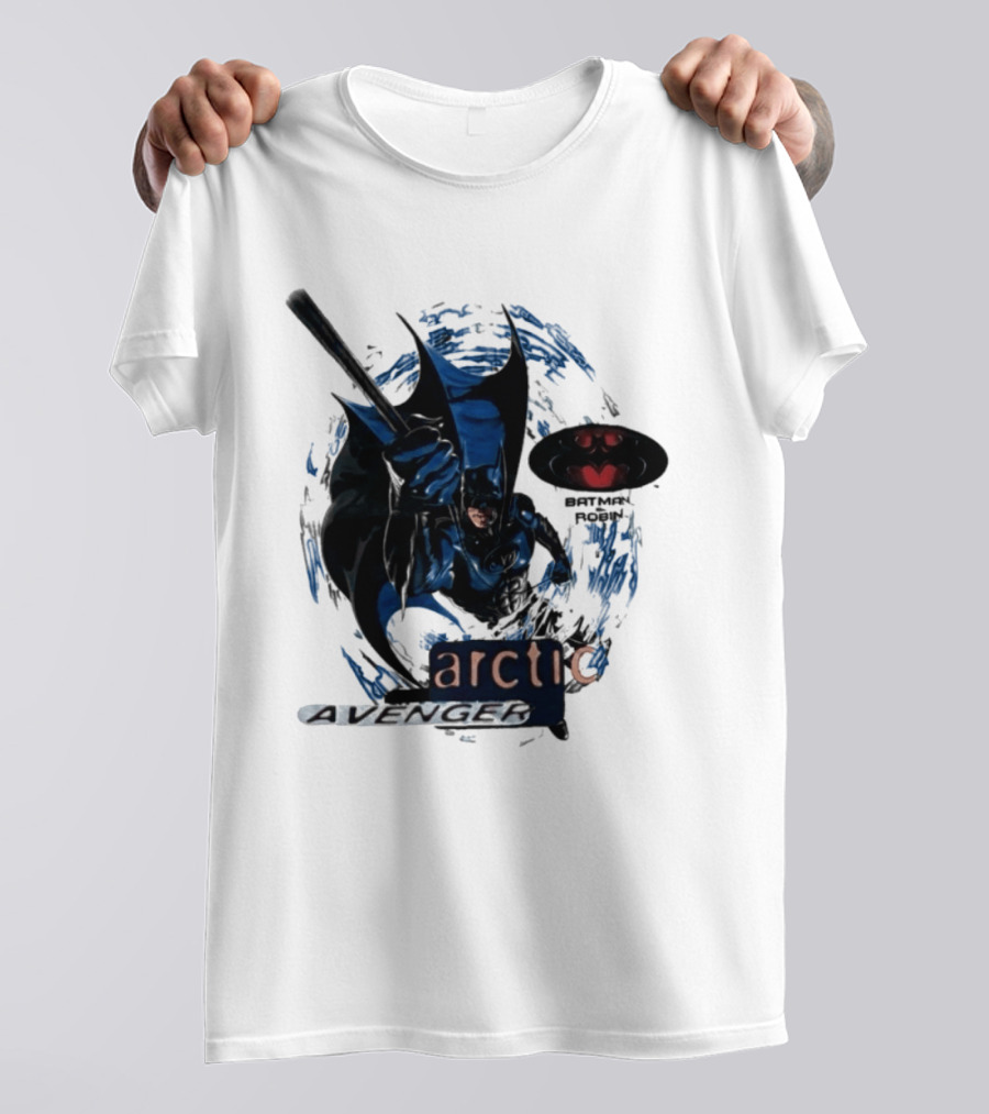 Batman Arctic Avenger Adventure With Robin T-Shirt