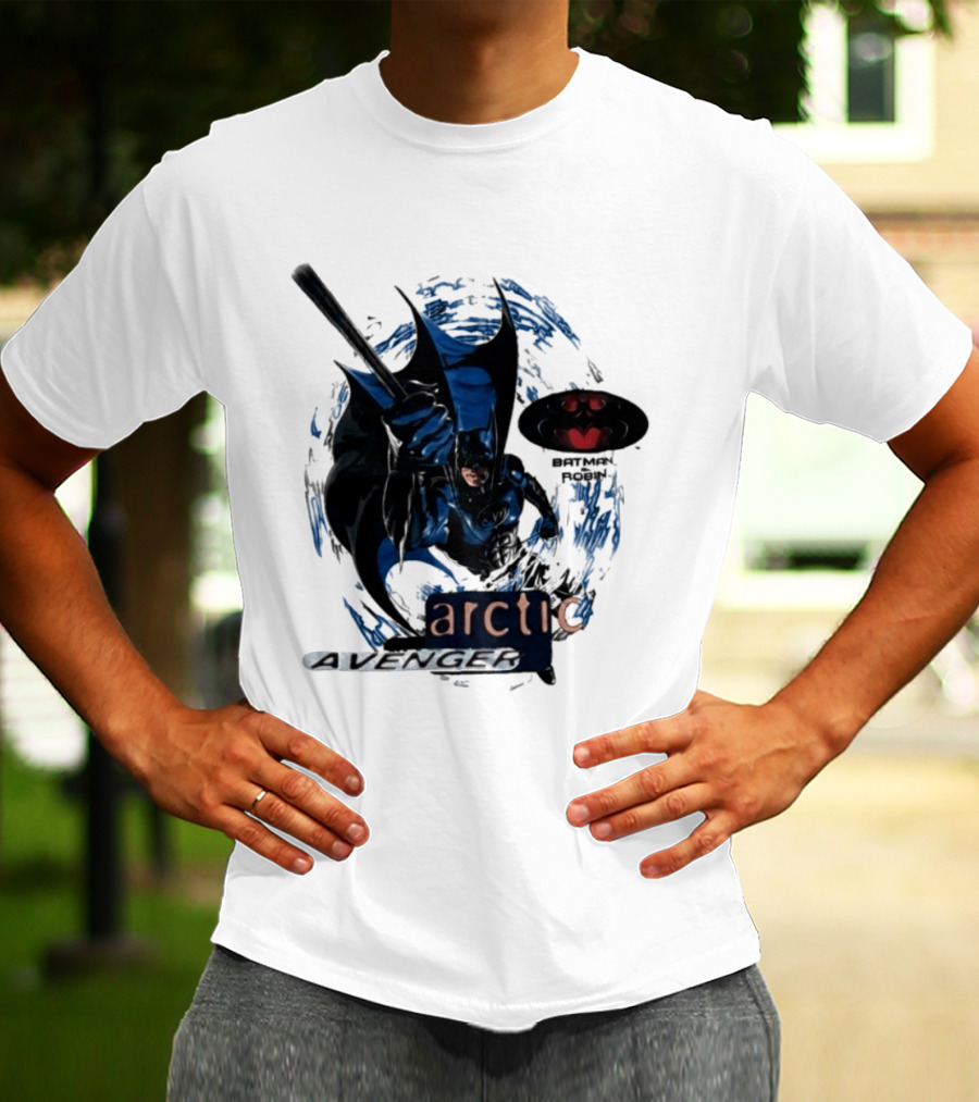 Batman Arctic Avenger Adventure With Robin T-Shirt