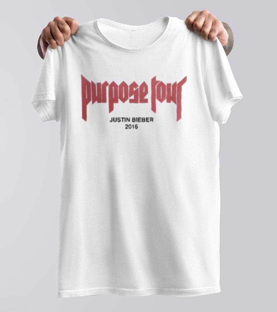 Purpose Tour Justin Bieber 2016 T-Shirt