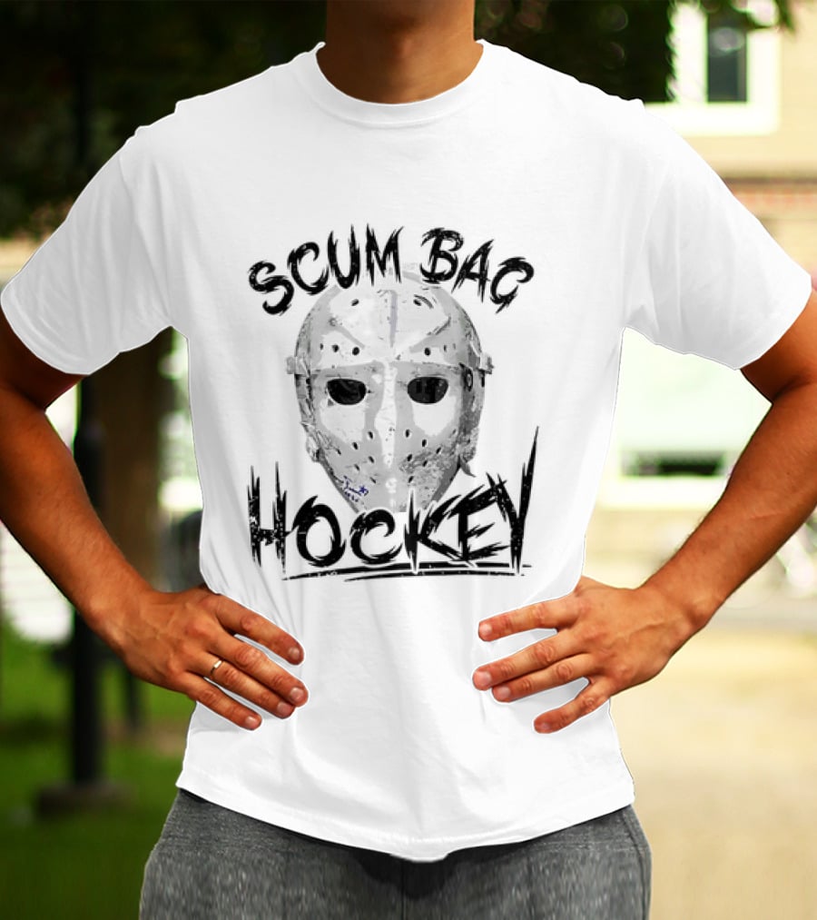 Philadelphia Flyers Scum Bag Hockey Mask Identity T-Shirt