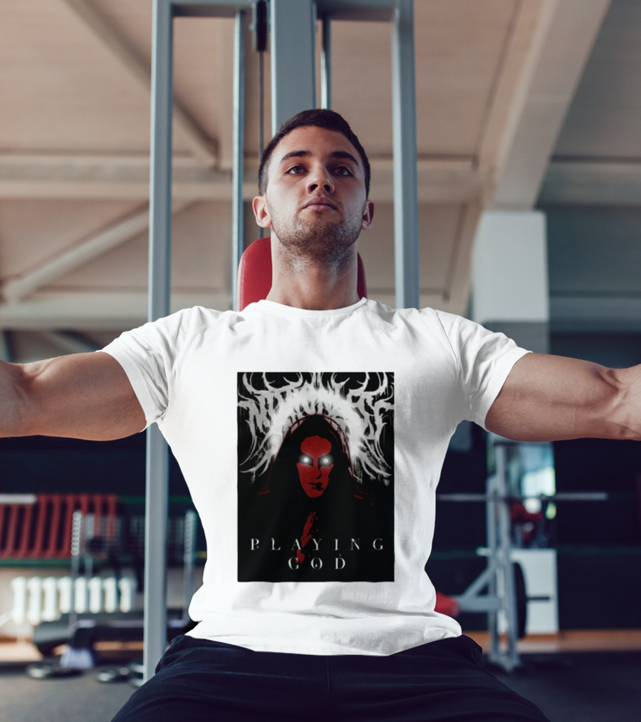 Notshiva Playing God Gothic Dark T-Shirt