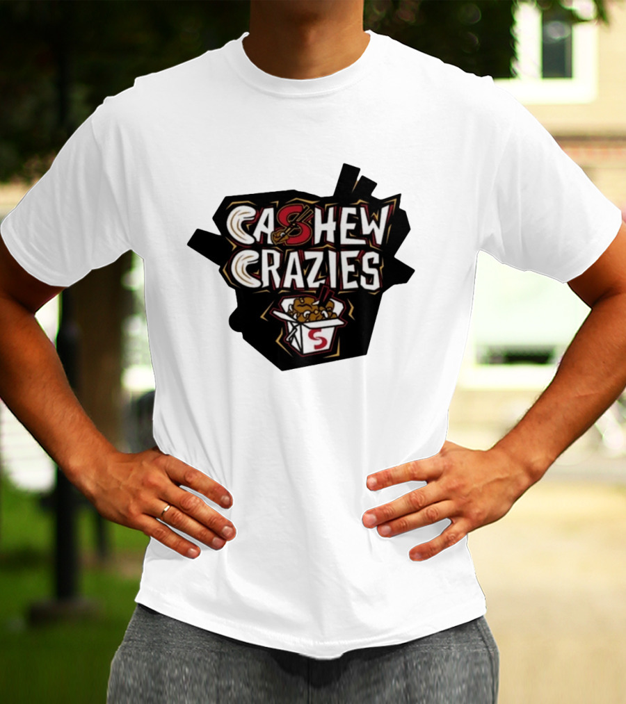 Cashew Crazies Springfield Cashew Chickens Box And Chopsticks T-Shirt