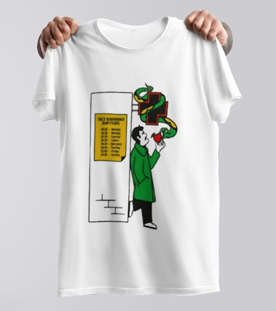 Taco Hemingway Tour 2026 Snake Grafik Wegowa Szef Smoove Baron Friday T-Shirt