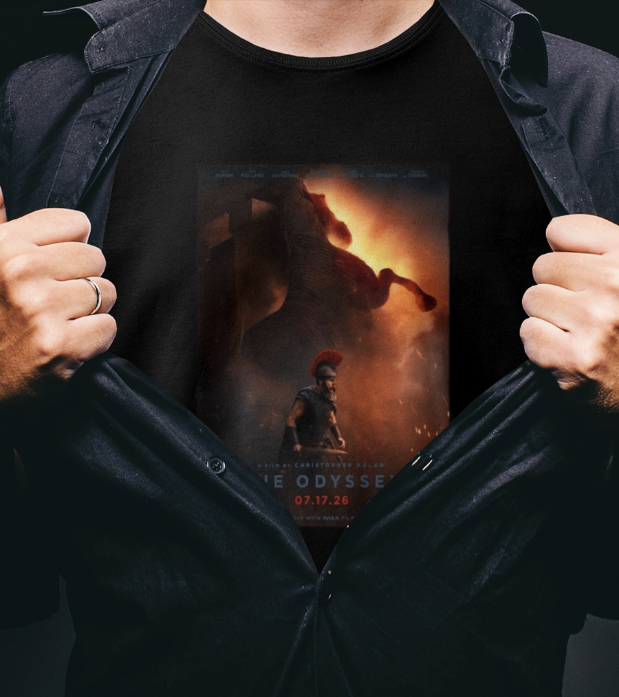 The Odyssey July 17 2026 A Film By Christopher Nolan IMAX Epic T-Shirt