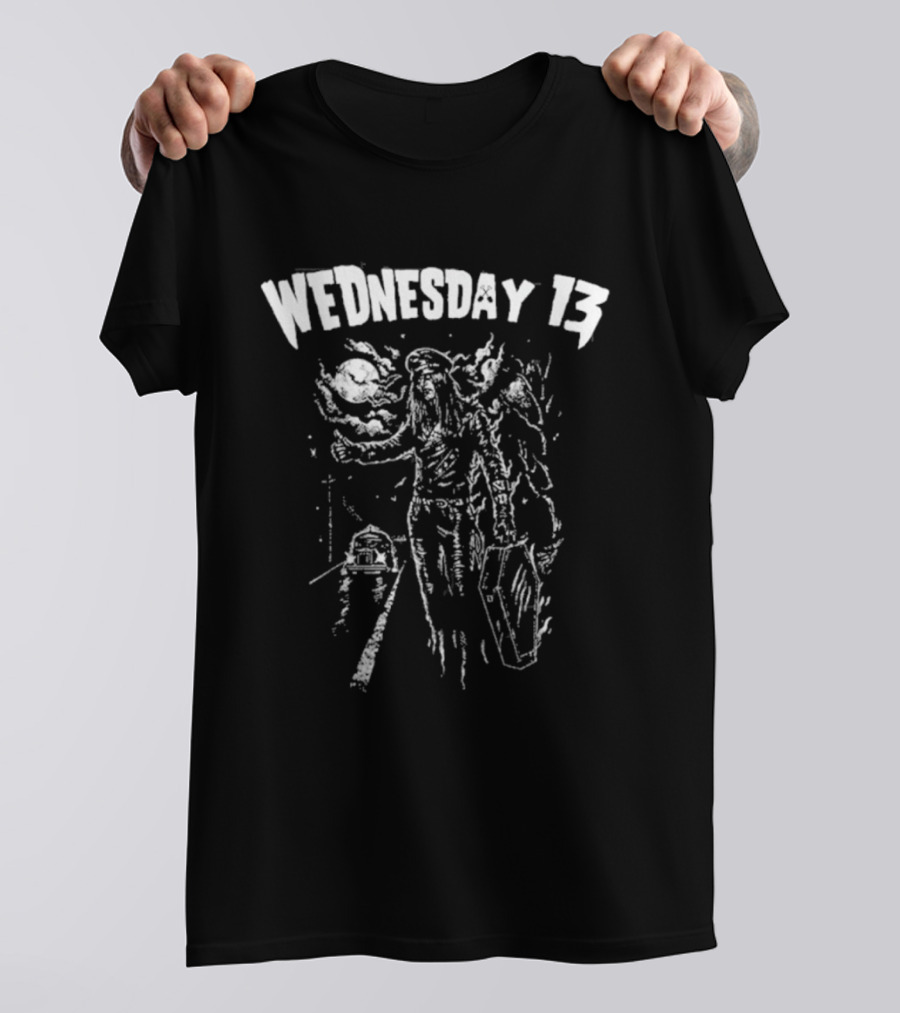 Wednesday 13 The Hitcher Creepy Roadside Horror T-Shirt