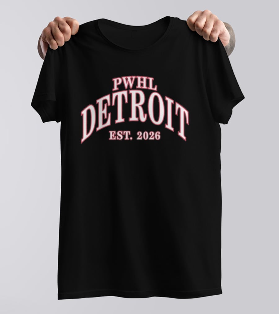 Adult PWHL Detroit EST 2026 Sportiqe Biltmore T-Shirt