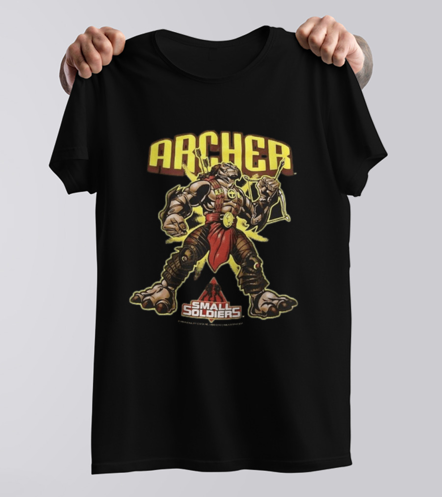 Archer Action Figure Featuring Small Soldiers Movie T-Shirt