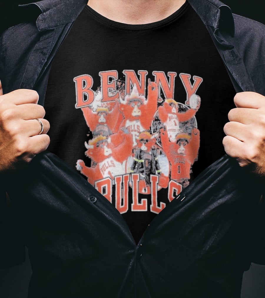 Benny Chicago Bulls Stadium Essentials Youth Crossroads Bulls T-Shirt