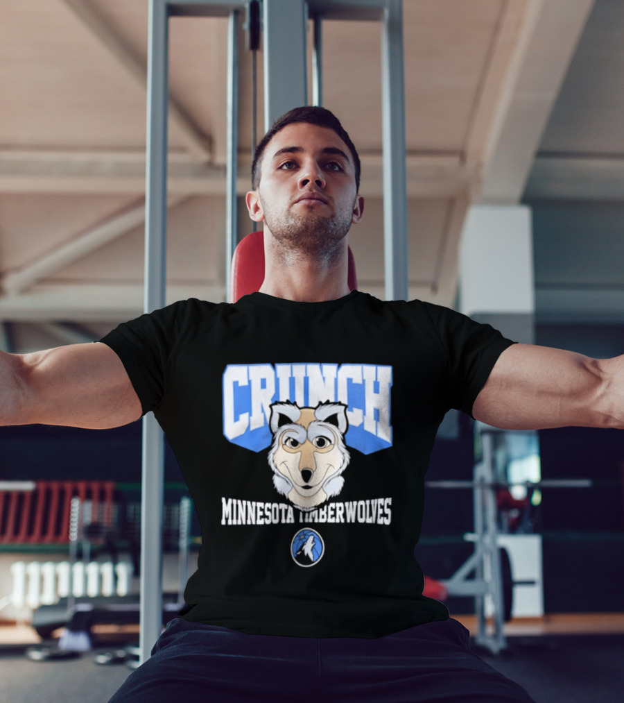 Minnesota Timberwolves Crunch The Wolf T-Shirt