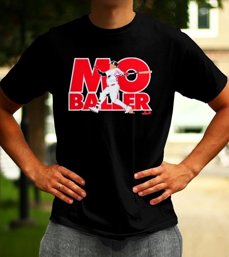 Moises Ballesteros Mo Baller Baseball Athlete Action T-Shirt