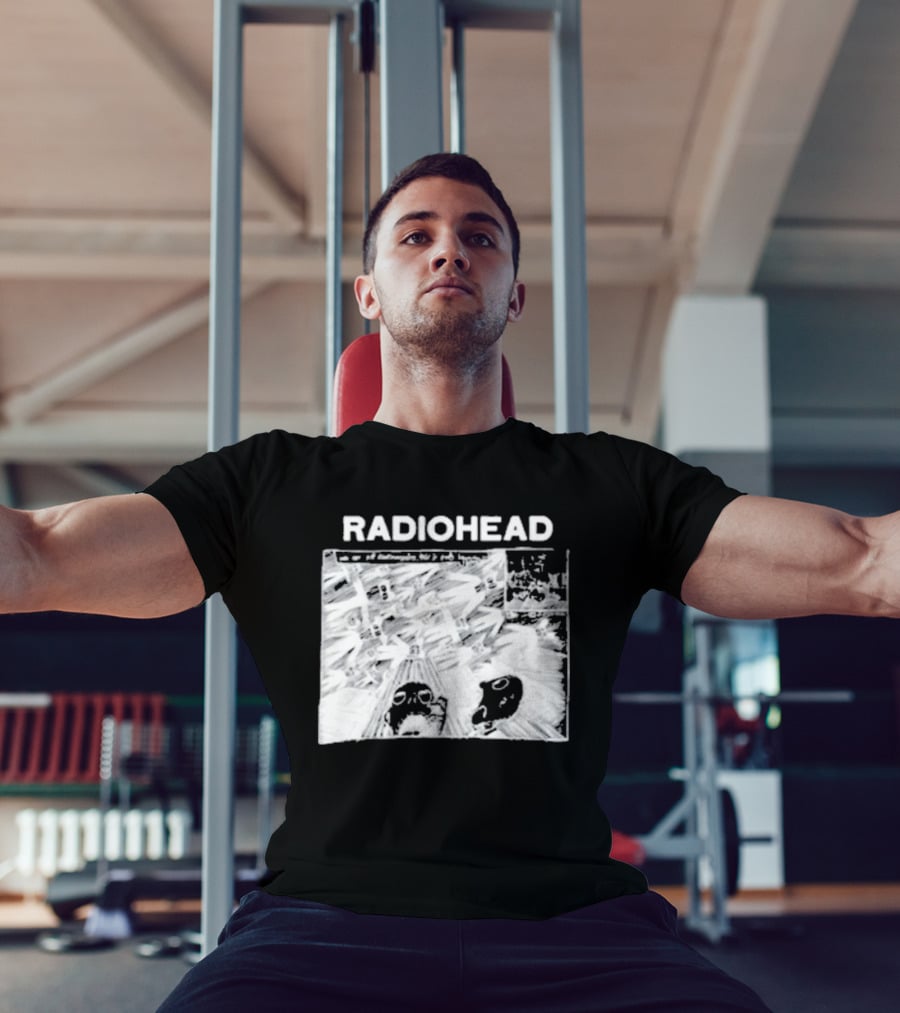 Radiohead Motion Picture House Black T-Shirt