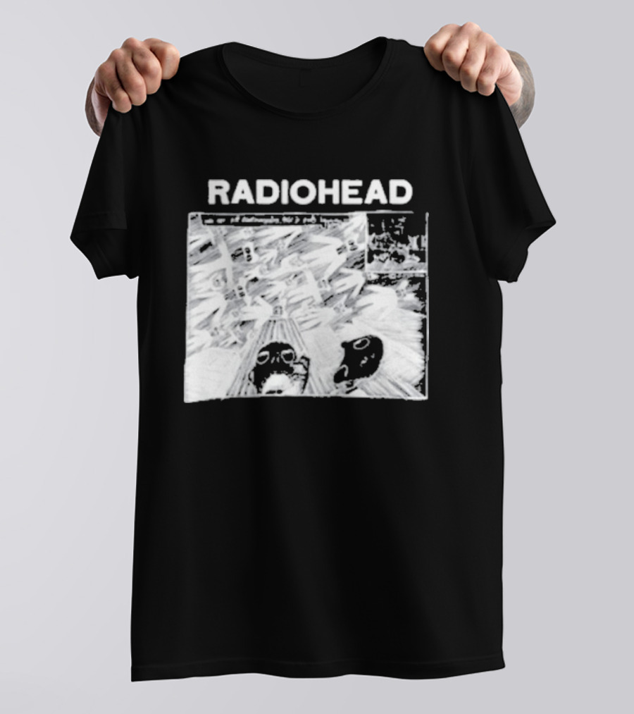 Radiohead Motion Picture House Black T-Shirt