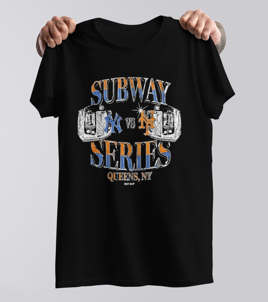New York Yankees Vs New York Mets 2026 Subway Series Queens NY Giveaway 00 T-Shirt
