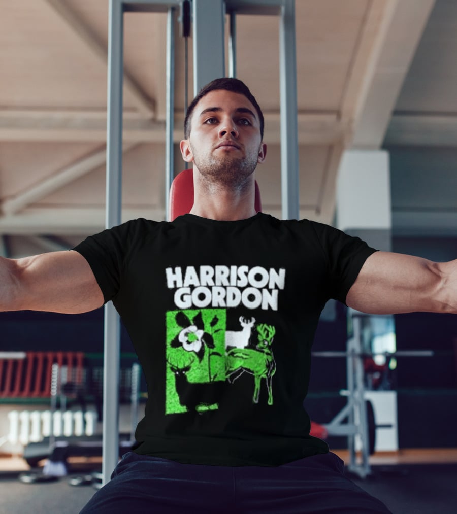 Harrison Gordon Tour Nature Wildlife Deer Flower T-Shirt