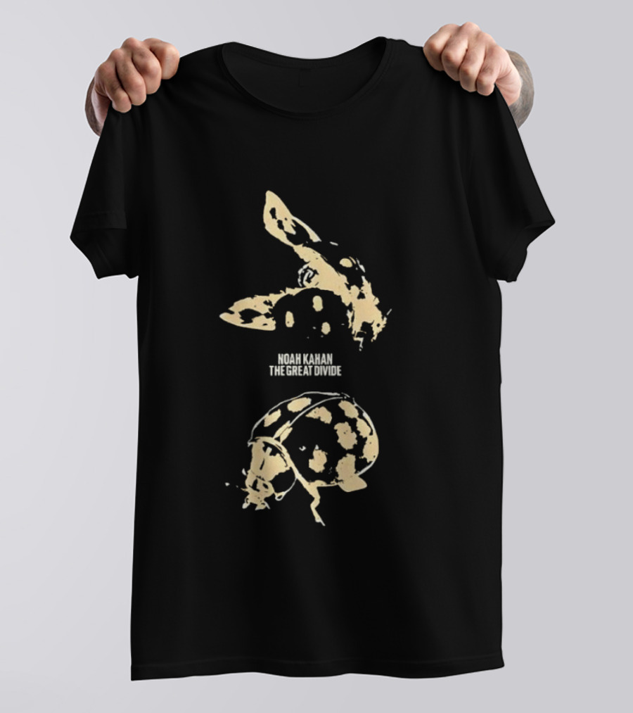 Noah Kahan The Great Divide Indie Folk Concert Graphics Dinosaur T-Shirt
