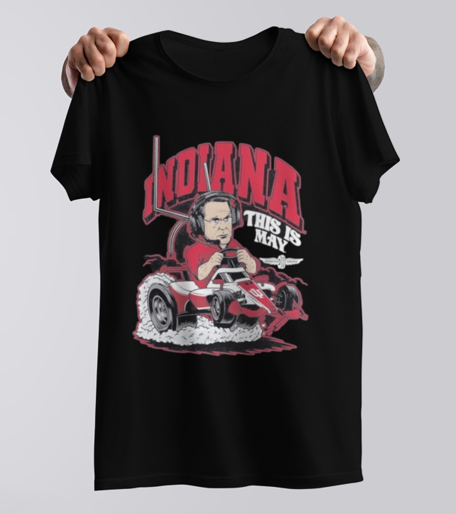 Indiana Hoosiers This Is May Kart Racing T-Shirt