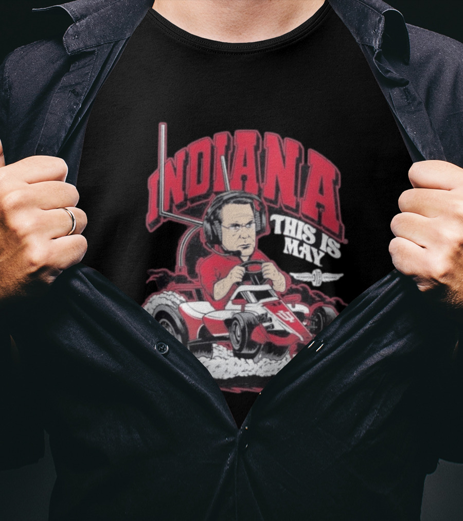 Indiana Hoosiers This Is May Kart Racing T-Shirt