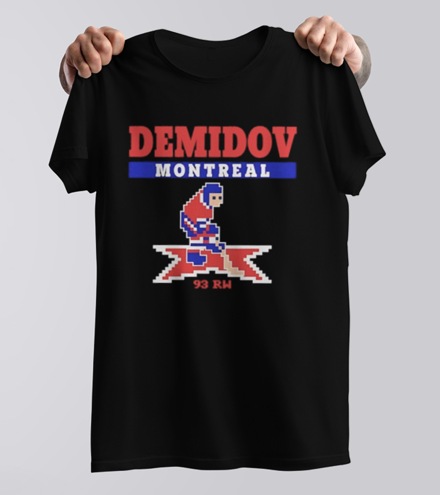 Ivan Demidov Montreal Canadiens 93 RW Hockey NHL T-Shirt