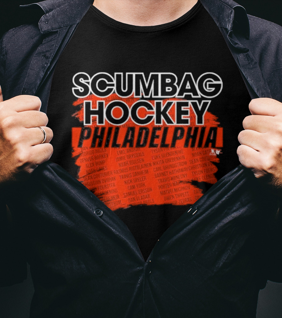 Scumbag Hockey Philadelphia T-Shirt